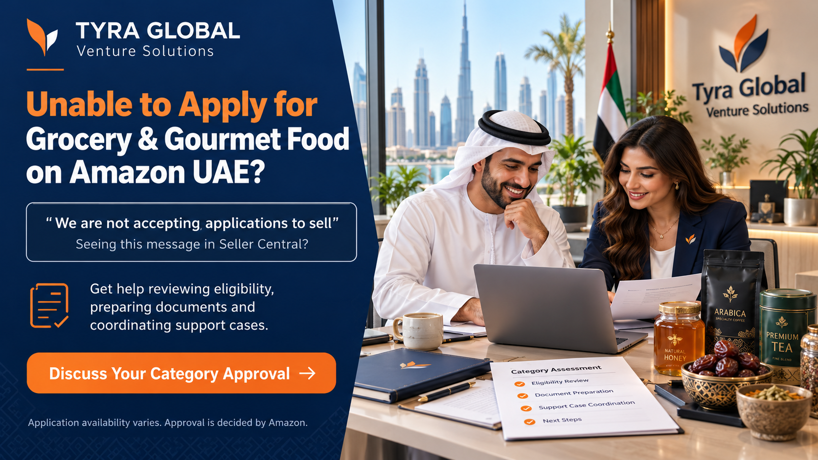 Amazon UAE Grocery & Gourmet Category Closed? Here’s How to Get Approved